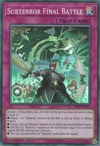 Subterror Final Battle - Fists of the Gadgets - YuGiOh card