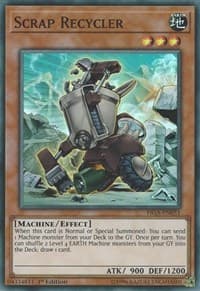 Scrap Recycler - Fists of the Gadgets - YuGiOh card