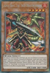 Ignis Heat, the True Dracowarrior - Fists of the Gadgets - YuGiOh card