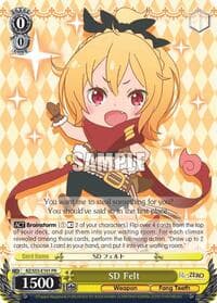 SD Felt - Re:ZERO Vol.2 - Weiss Schwarz card