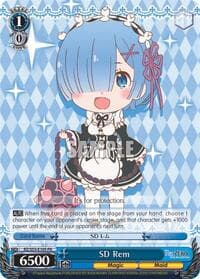 SD Rem - Re:ZERO Vol.2 - Weiss Schwarz card