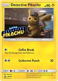 Detective Pikachu - SM190 (Stamped) - SM Promos - Pokemon card