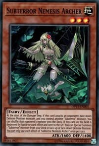 Subterror Nemesis Archer - OTS Tournament Pack 11 - YuGiOh card