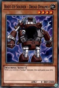 Boot-Up Soldier - Dread Dynamo - OTS Tournament Pack 11 - YuGiOh card