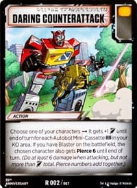 Daring Counterattack - Blaster VS Soundwave Box Set 35th Anniversary Edition - Transformers TCG card