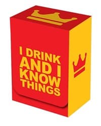 Deck Box - I Drink and I Know Things - Legion Premium Supplies Deck Boxes - Deck Boxes card