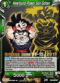 Newfound Power Son Gohan (Origins 2019) - Tournament Promotion Cards - Dragon Ball Super: Masters card
