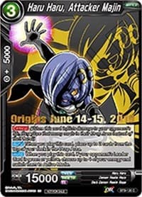 Haru Haru, Attacker Majin (Origins 2019) - Tournament Promotion Cards - Dragon Ball Super: Masters card