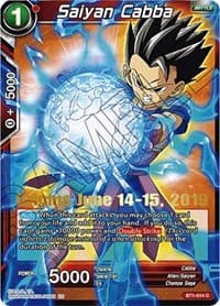 Saiyan Cabba (Origins 2019) - Tournament Promotion Cards - Dragon Ball Super: Masters card