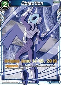 Objection (Alternate Art) (Origins 2019) - Tournament Promotion Cards - Dragon Ball Super: Masters card