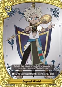 Legend World (RR Foil) (Character Flag) - S-TD02: Legend of Double Horus - Future Card BuddyFight card