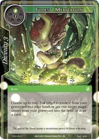 Forest Meditation - The Decisive Battle of Valhalla - Force of Will card