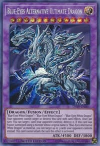 Blue-Eyes Alternative Ultimate Dragon - 2019 Gold Sarcophagus Tin - YuGiOh card