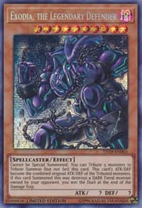 Exodia, the Legendary Defender - 2019 Gold Sarcophagus Tin - YuGiOh card