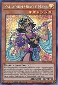 Palladium Oracle Mana - 2019 Gold Sarcophagus Tin - YuGiOh card