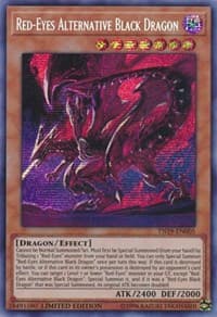 Red-Eyes Alternative Black Dragon - 2019 Gold Sarcophagus Tin - YuGiOh card