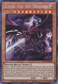 Slifer the Sky Dragon - 2019 Gold Sarcophagus Tin - YuGiOh card