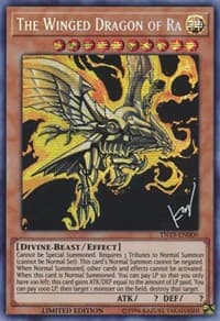 The Winged Dragon of Ra - 2019 Gold Sarcophagus Tin - YuGiOh card
