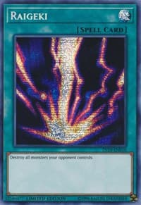 Raigeki - 2019 Gold Sarcophagus Tin - YuGiOh card