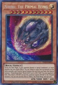 Nibiru, the Primal Being - 2019 Gold Sarcophagus Tin - YuGiOh card
