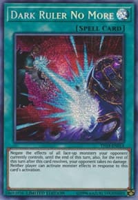 Dark Ruler No More - 2019 Gold Sarcophagus Tin - YuGiOh card