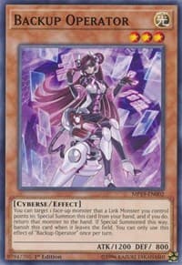 Backup Operator - 2019 Gold Sarcophagus Tin Mega Pack - YuGiOh card