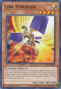 Link Streamer - 2019 Gold Sarcophagus Tin Mega Pack - YuGiOh card