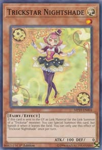 Trickstar Nightshade - 2019 Gold Sarcophagus Tin Mega Pack - YuGiOh card
