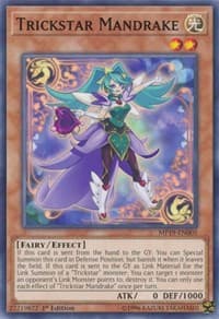 Trickstar Mandrake - 2019 Gold Sarcophagus Tin Mega Pack - YuGiOh card