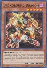 Background Dragon - 2019 Gold Sarcophagus Tin Mega Pack - YuGiOh card