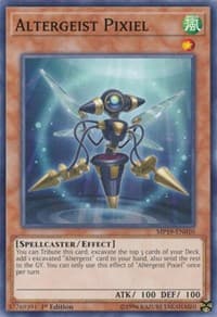 Altergeist Pixiel - 2019 Gold Sarcophagus Tin Mega Pack - YuGiOh card