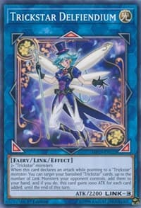 Trickstar Delfiendium - 2019 Gold Sarcophagus Tin Mega Pack - YuGiOh card