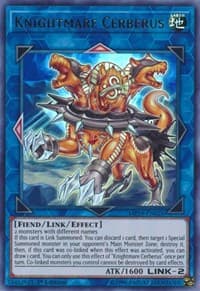 Knightmare Cerberus - 2019 Gold Sarcophagus Tin Mega Pack - YuGiOh card