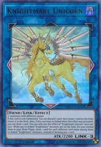 Knightmare Unicorn - 2019 Gold Sarcophagus Tin Mega Pack - YuGiOh card