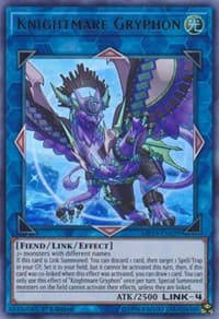 Knightmare Gryphon - 2019 Gold Sarcophagus Tin Mega Pack - YuGiOh card