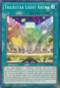 Trickstar Light Arena - 2019 Gold Sarcophagus Tin Mega Pack - YuGiOh card