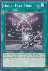 Gouki Face Turn - 2019 Gold Sarcophagus Tin Mega Pack - YuGiOh card