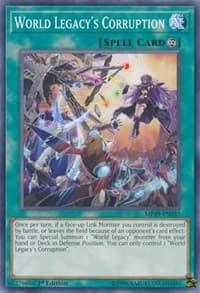 World Legacy's Corruption - 2019 Gold Sarcophagus Tin Mega Pack - YuGiOh card