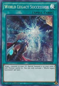 World Legacy Succession - 2019 Gold Sarcophagus Tin Mega Pack - YuGiOh card