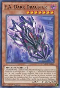 F.A. Dark Dragster - 2019 Gold Sarcophagus Tin Mega Pack - YuGiOh card