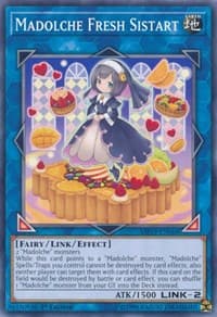 Madolche Fresh Sistart - 2019 Gold Sarcophagus Tin Mega Pack - YuGiOh card