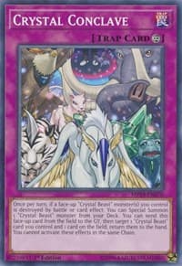 Crystal Conclave - 2019 Gold Sarcophagus Tin Mega Pack - YuGiOh card