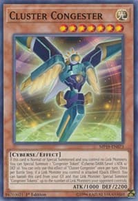 Cluster Congester - 2019 Gold Sarcophagus Tin Mega Pack - YuGiOh card