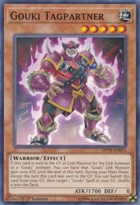 Gouki Tagpartner - 2019 Gold Sarcophagus Tin Mega Pack - YuGiOh card