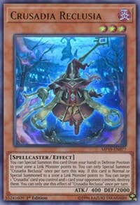 Crusadia Reclusia - 2019 Gold Sarcophagus Tin Mega Pack - YuGiOh card