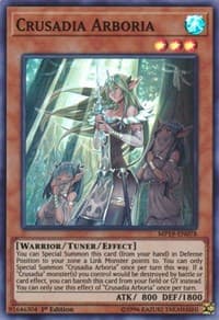 Crusadia Arboria - 2019 Gold Sarcophagus Tin Mega Pack - YuGiOh card