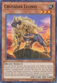 Crusadia Leonis - 2019 Gold Sarcophagus Tin Mega Pack - YuGiOh card