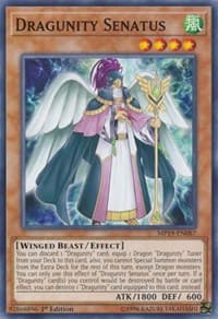 Dragunity Senatus - 2019 Gold Sarcophagus Tin Mega Pack - YuGiOh card