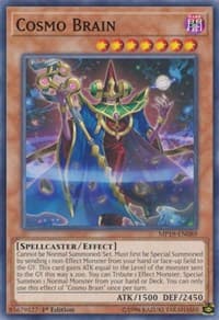 Cosmo Brain - 2019 Gold Sarcophagus Tin Mega Pack - YuGiOh card