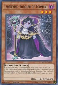 Terrifying Toddler of Torment - 2019 Gold Sarcophagus Tin Mega Pack - YuGiOh card